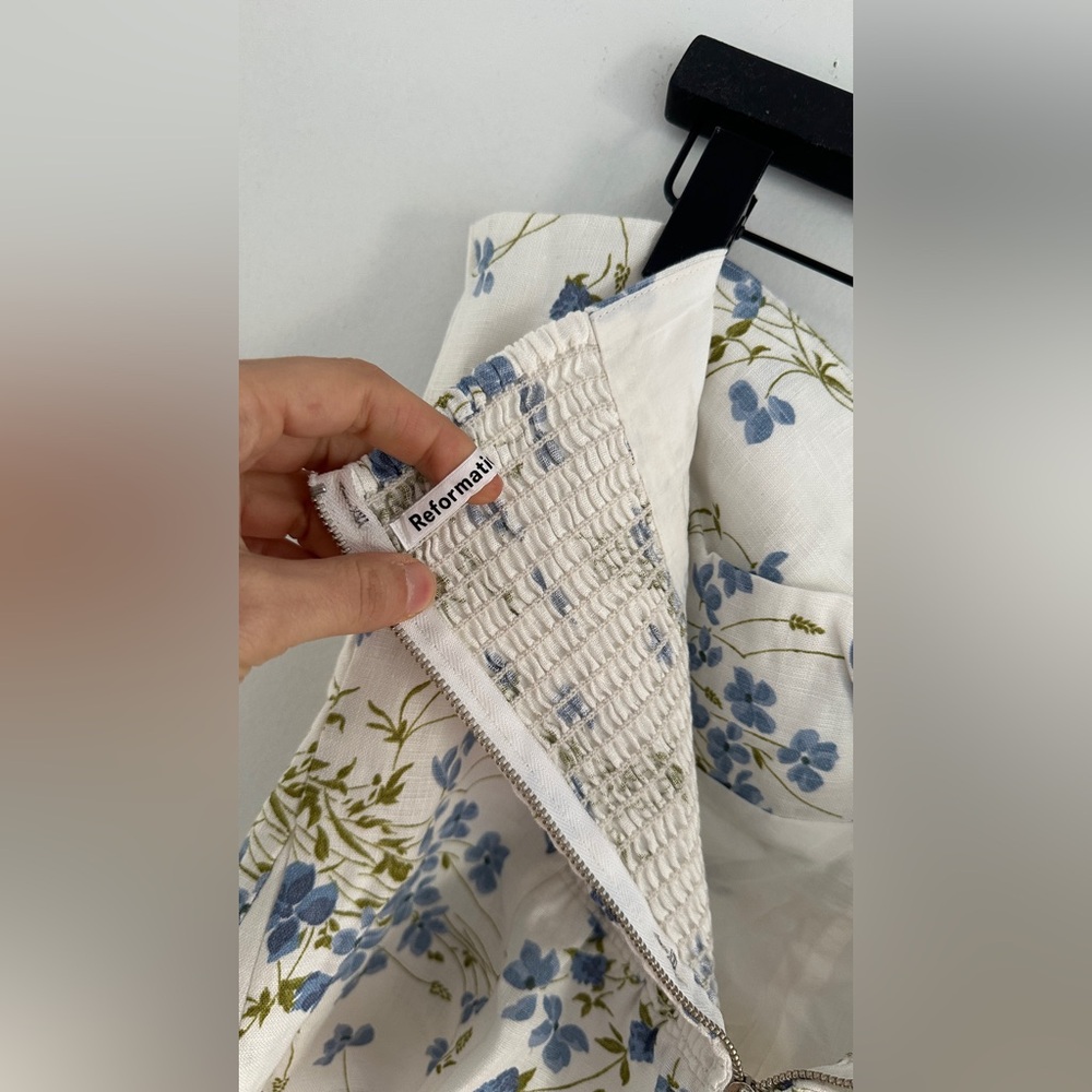 Reformation Linen Floral Tube top! - Picture 5 of 7